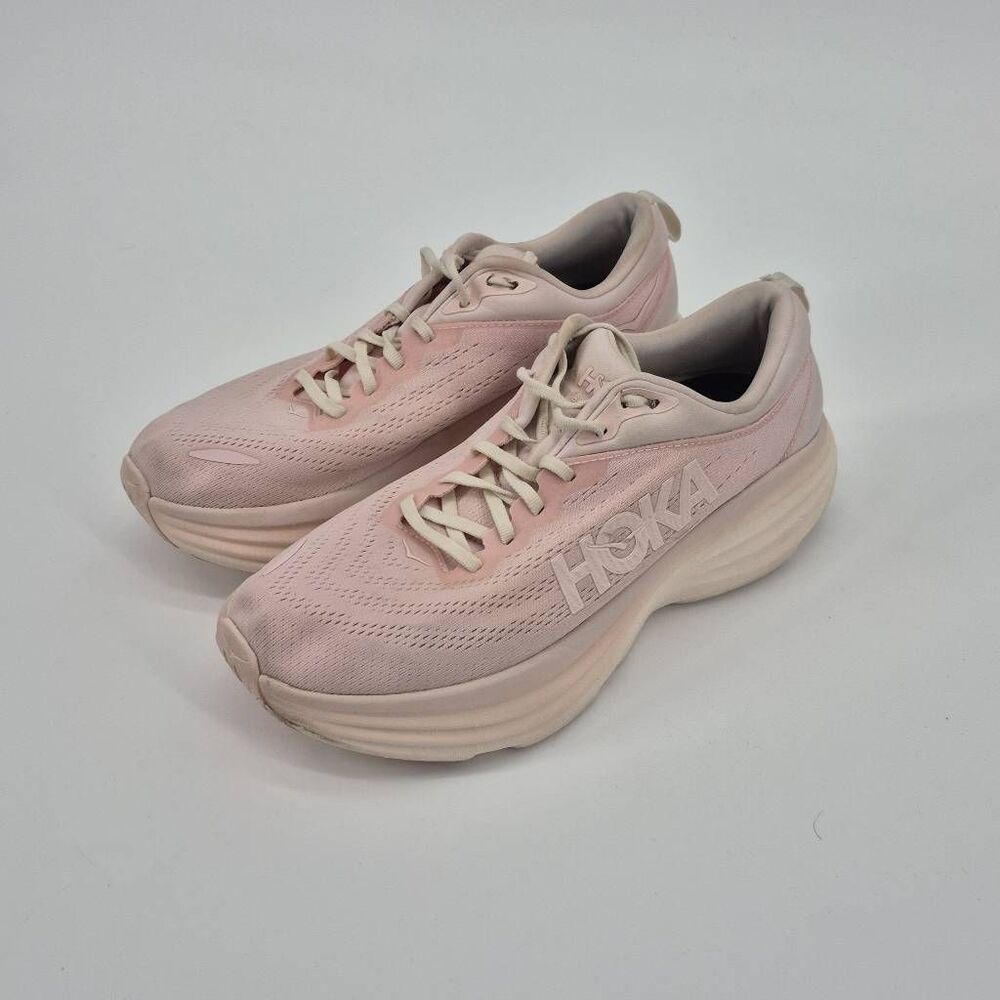 HOKA Women's Bondi 8 Sneakers Pink Size 11